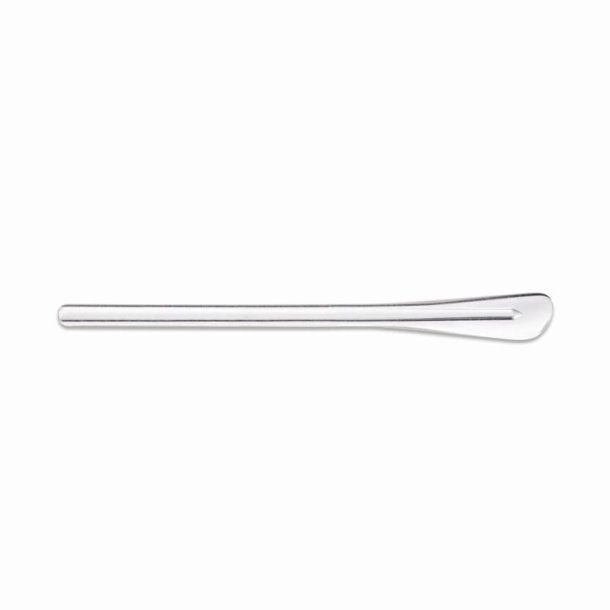 Golf shape acetate temple tips clear D=1,45mm.