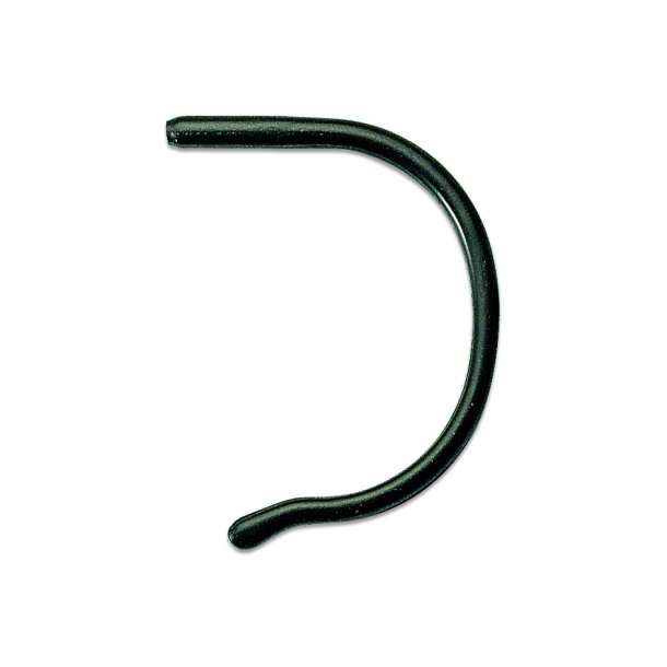Cable Ends Silicone for adults 1,3 mm - 3 pair Black Adult