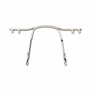 Titanium nose bridge 32mm. silver colour