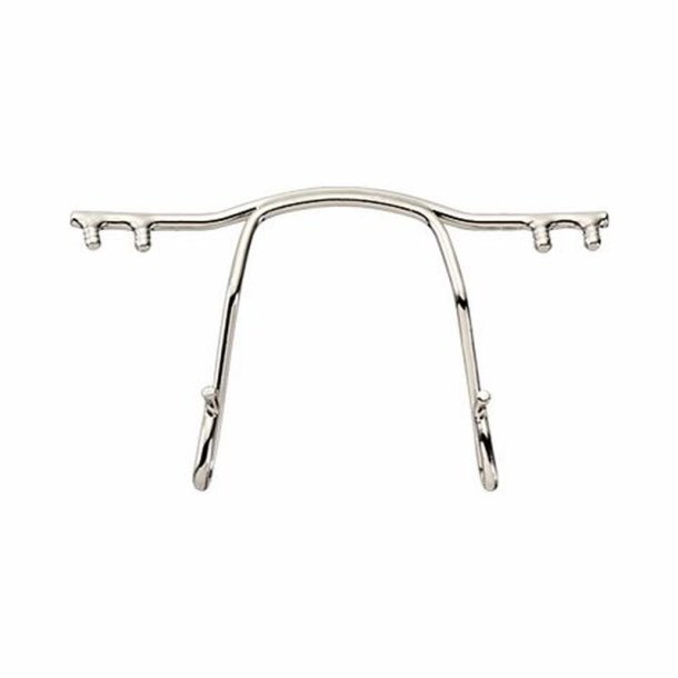 Titanium nose bridge 32mm. silver colour