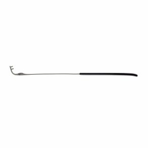 Titanium sides gun for rimless frames