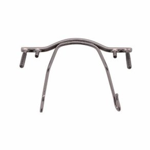 S/Steel bridge screw-in 30mm.wide in gun colour