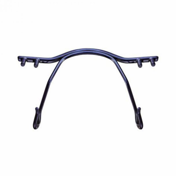 Titanium nose bridge shiny blue 32mm.