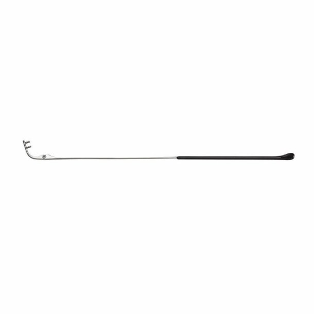 Titanium temples shiny silverfor rimless frames