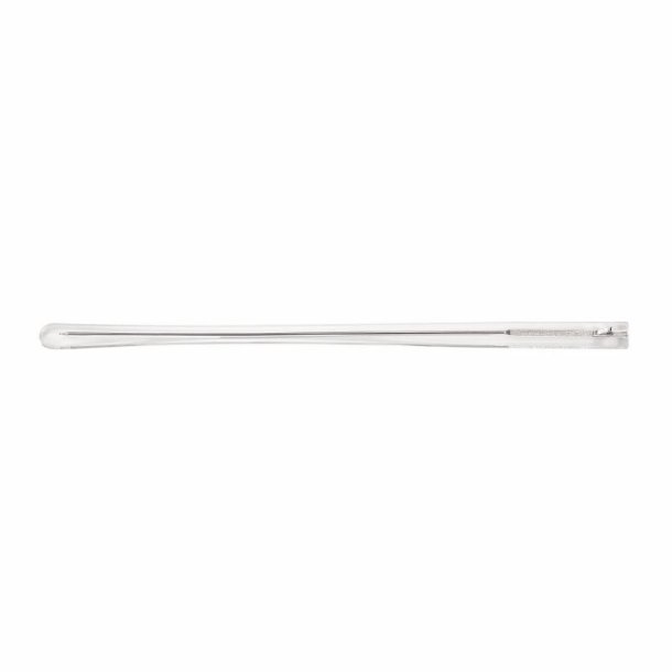 Clear acetate sides M1,4 screw, joint 1,2mm 7,0xL140mm.