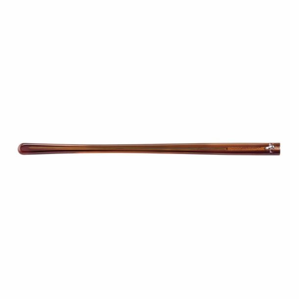 Clear brown acetate sides M1,4 screw, joint1,2mm 7,0xL140mm.