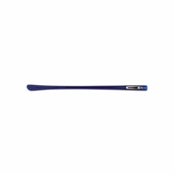 Blue flexible acetate sides for kids L125mm.W5,8 H1.2mm.