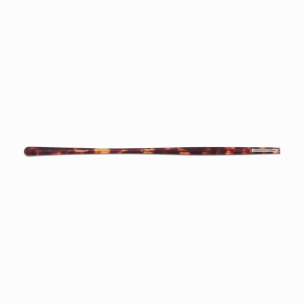 Dark tortoise thin flexible acetate sides L135 W3.50 H0.8mm.