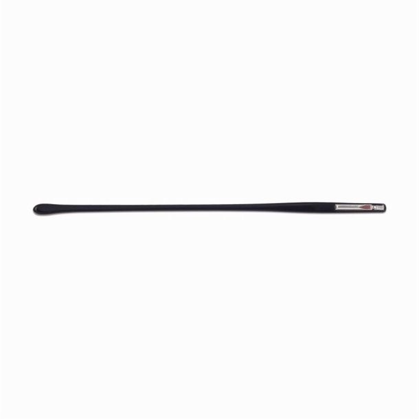 Black thin flexible acetate sides L135 W3.5 H1.0mm