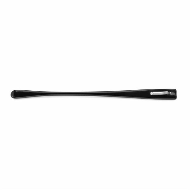 Black large flexible acetate sides L140 W1,40 H1.4mm.