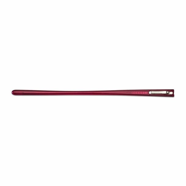 Red medium flexible acetate temples L140 W5.0 H1.20mm