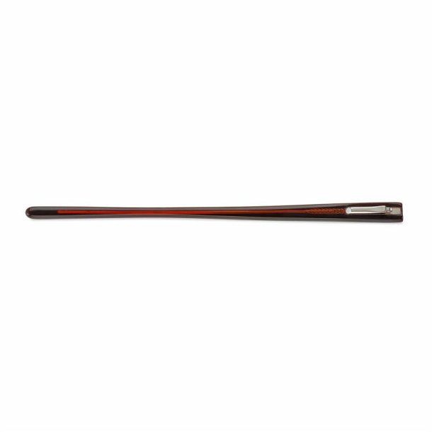 Black flex.joint acetate sidesL140 H=8mm. joint 1,2mm.