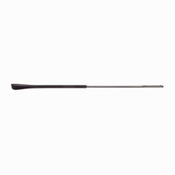 Gun metal flex side L140x0,8 W.2.3mm. with integrated hinge