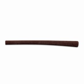 Special temple tips for flat sides, rubber with special hole Brown|70mm