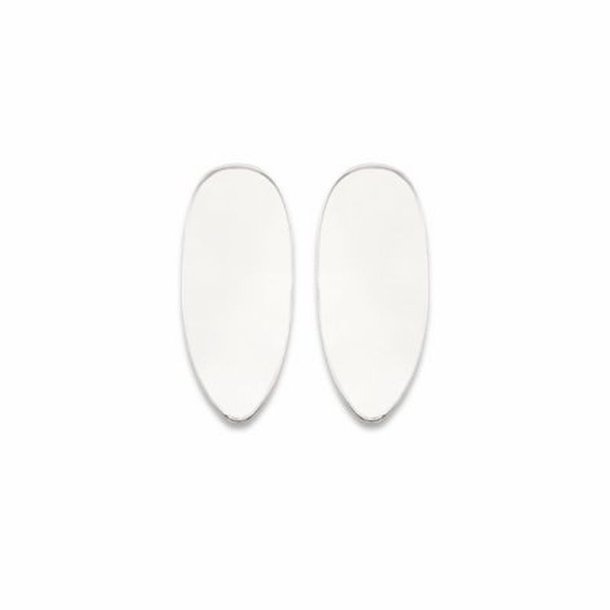 Adhesive extrathin silicone pads to glue on 0,7x17mm.30pairs