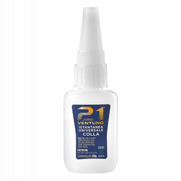 Cyanoacrylate glue 20 gr.in blister packaging