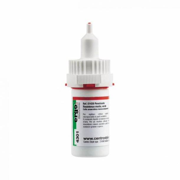 ERGO4301 Green penetrating thread lock mediumstrength 10g
