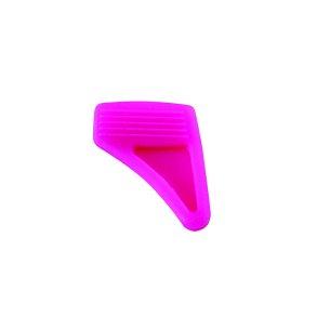 Frame locks silicone Small � 1.8/4.0mm|Fuchsia|Uden sidehul|12 stk.