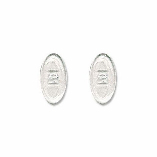 Symmetrical  push-on siliconepads 13mm (20 stk)