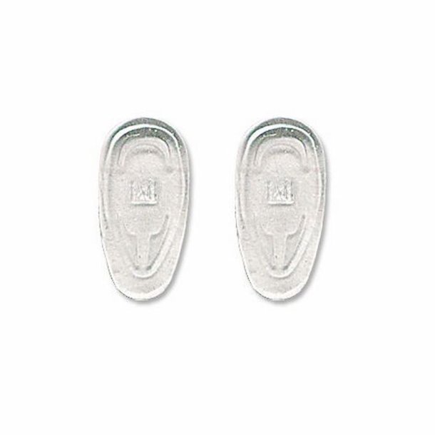 Symmetrical push-on silicone pads 16mm (20 stk)