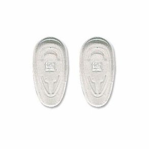 Symmetrical push-on silicone pads 18mm (20 stk)