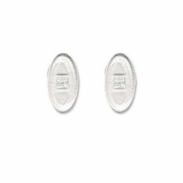 Symmetrical screw fixing silicone pads 13mm (500 stk)