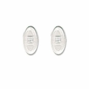 Symmetrical screw fixing silicone pads 13mm (20 stk)