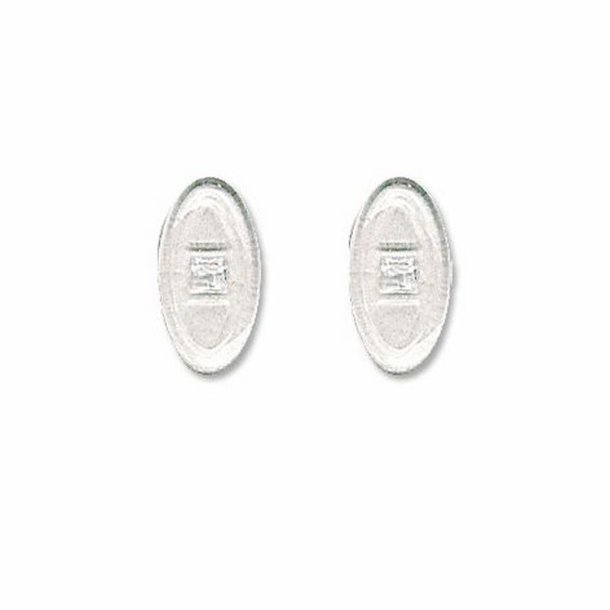 Symmetrical screw fixing silicone pads 13mm (20 stk)