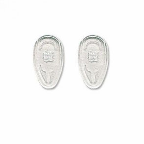 Symmetrical screw fixing silicone pads 14,5mm (500 stk)