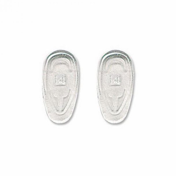 Symmetrical silicone pads 16 mm. screw fixing (100 stk)