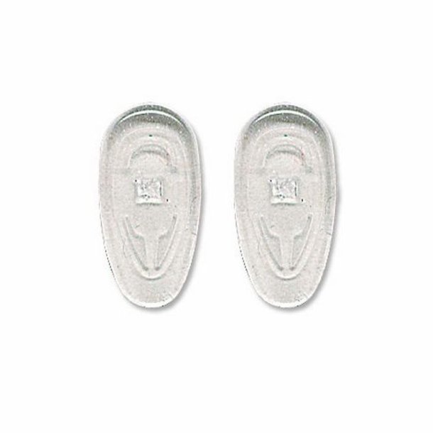 Symmetrical silicone pads 18 mm. screw fixing (20 stk)