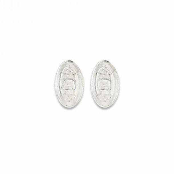 Symmetrical slim silicone pads11 mm. screw fixing (100 stk)