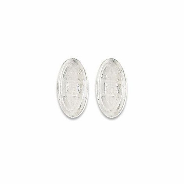 Symmetrical slim silicone pads13mm. screw fixing (20 stk)