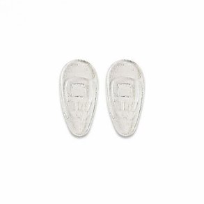 Symmetrical slim silicone pads15mm. screw fixing (500 stk)