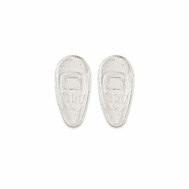 Symmetrical slim silicone pads15mm. screw fixing (20 stk)