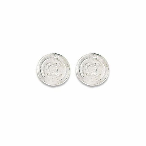 Symmetrical slim silicone padsD= 9,0mm push-on