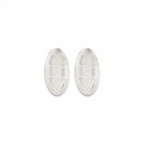 Symmetrical slim silicone pads13mm. push-on (500 stk)