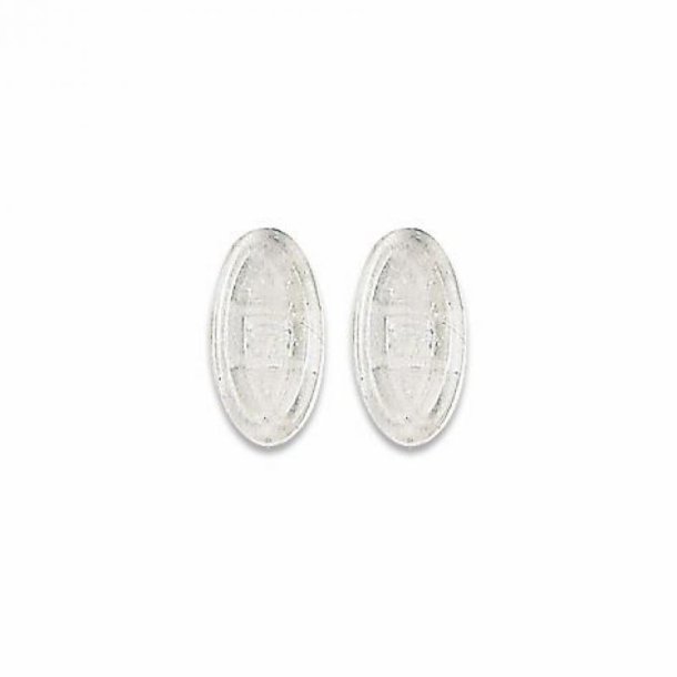 Symmetrical slim silicone pads13mm. push-on (500 stk)