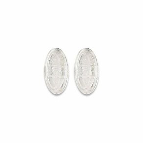 Symmetrical slim silicone pads13mm. push-on (20 stk)