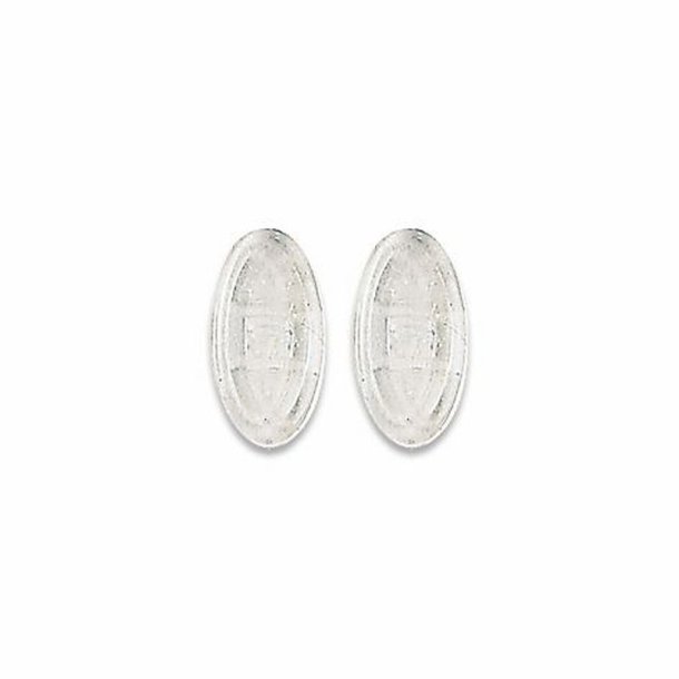 Symmetrical slim silicone pads13mm. push-on (20 stk)
