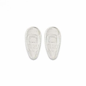 Symmetrical slim silicone pads15 mm push-on (500 stk)