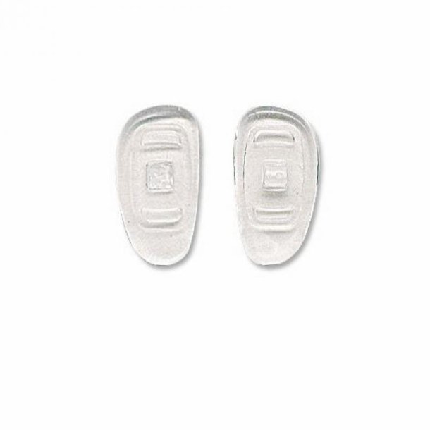 Silicone pads 15mm. screw fixing (100 stk)