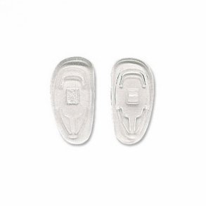 Silicone pads 17mm. screw fixing (500 stk)