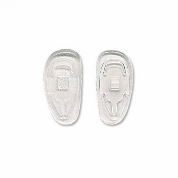 Silicone pads 17mm. screw fixing (100 stk)