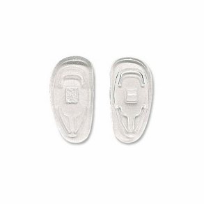 Silicone pads 17 mm screw fixing (20 stk)