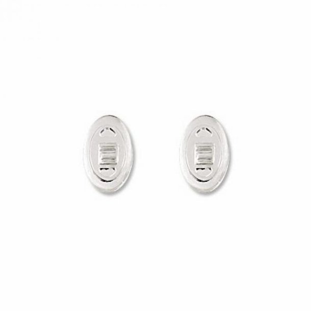 Symmetrical silicone nosepadsscrew fixing 10mm (100 stk)