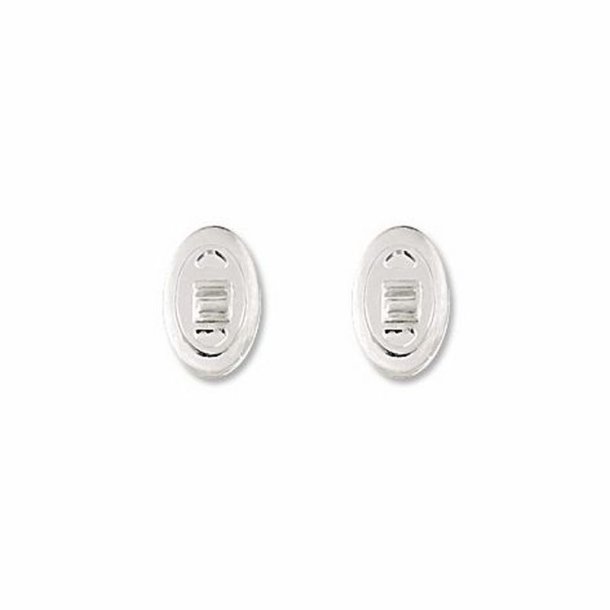 Symmetrical silicone nosepadsscrew fixing 10mm (20 stk)