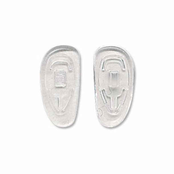 Silicone pads 19 mm push-on (100 stk)