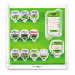 Set 1050 rimless screws and components M1.4