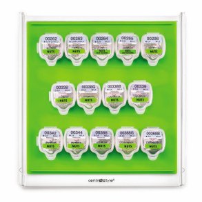 Set 1100 nickel silver nuts M1.2 and M1.4mm. 